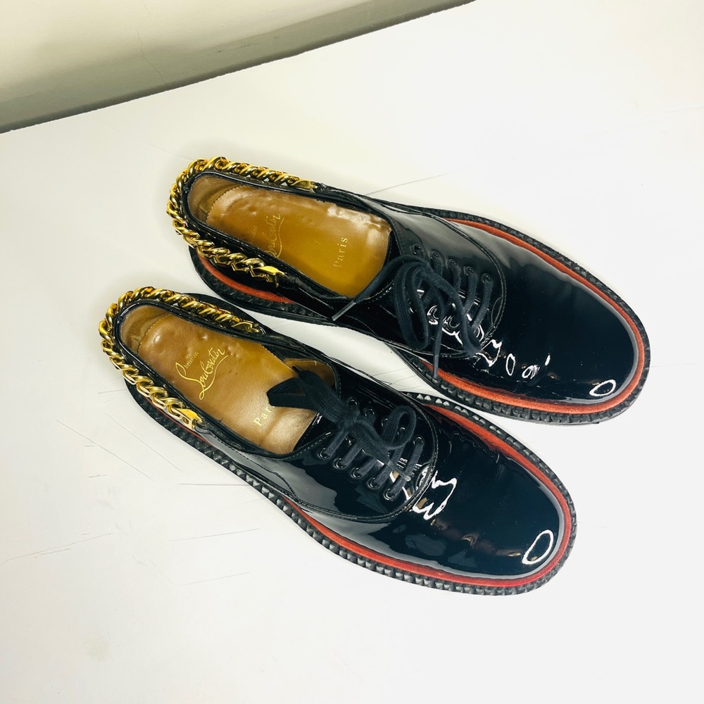 Louboutin Limited Edition Men’s EU 42.5 Roy Flat Patent
